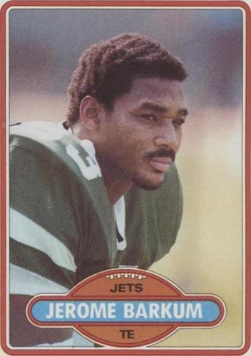 1980 Topps Jerome Barkum #484
