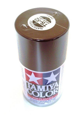 Tamiya TS-62 NATO BROWN Spray Paint Can 3.35 oz. 100ml 85062