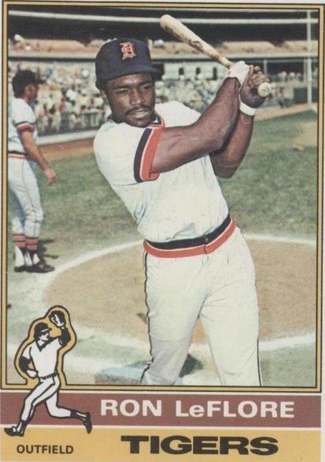 1976 Topps - Ron Leflore #61
