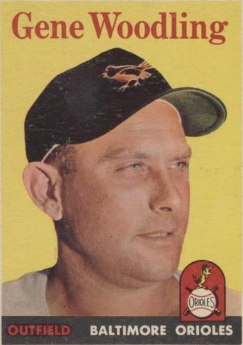 1958 Topps - Gene Woodling #398