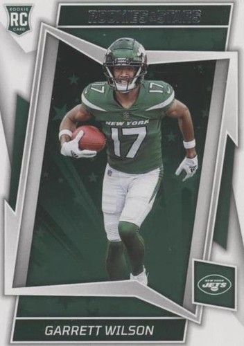 Carte Sportive Panini Origins 2022 - Garrett Wilson (Jets) Maillot Recrue /25