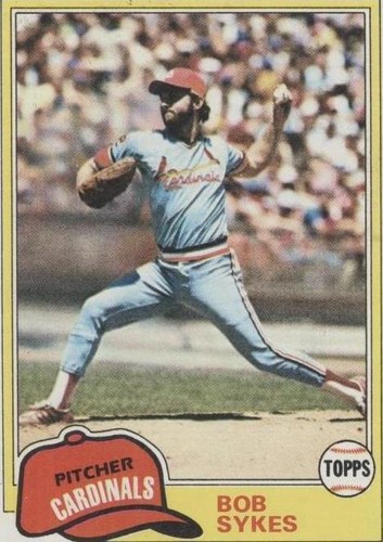 1981 Topps - Bob Sykes #348
