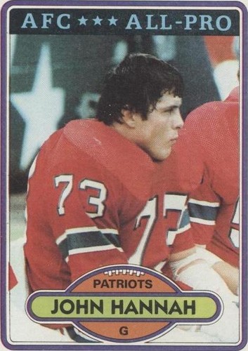 1980 Topps John Hannah #230