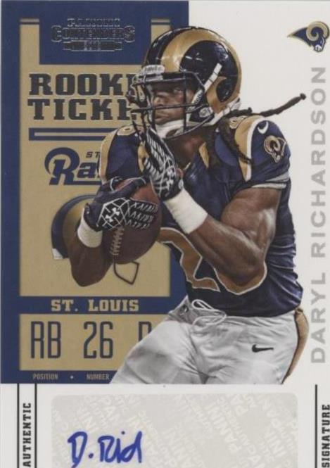 2012 Panini Contenders Daryl Richardson #241