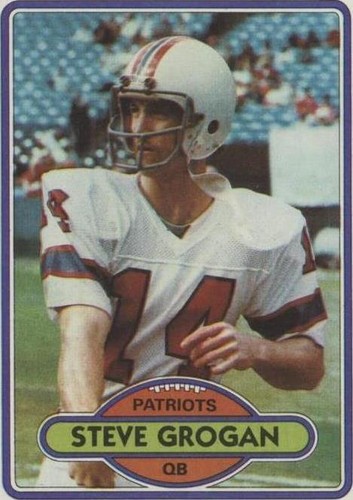 1980 Topps Steve Grogan #435