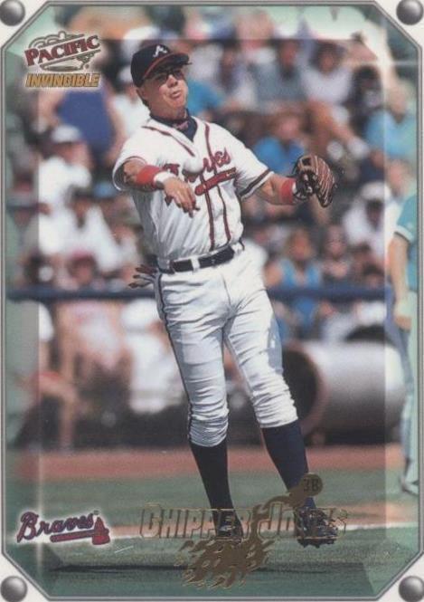 Pacific Invincible 1998 - Chipper Jones #118