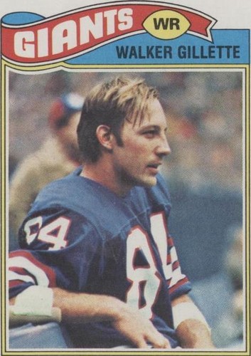 1977 Topps Walker Gillette #457