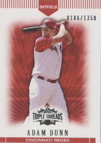 2007 Topps Triple Threads - Adam Dunn #8