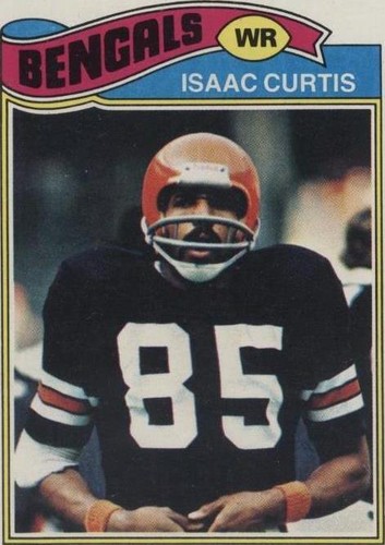 1977 Topps Isaac Curtis #10