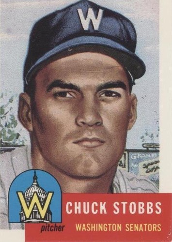 1991 Topps Archives The Ultimate 1953 Set - Chuck Stobbs #89