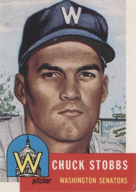 1991 Topps Archives The Ultimate 1953 Set - Chuck Stobbs #89