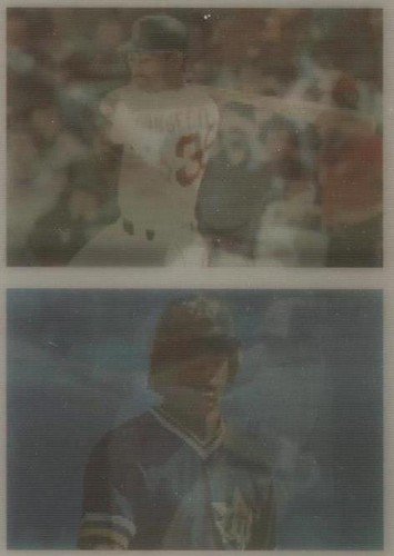 1986 Sportflics - Dale Murphy Don Mattingly George Brett #179