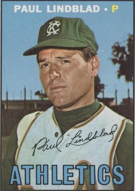 1967 Topps - Paul Lindblad #227