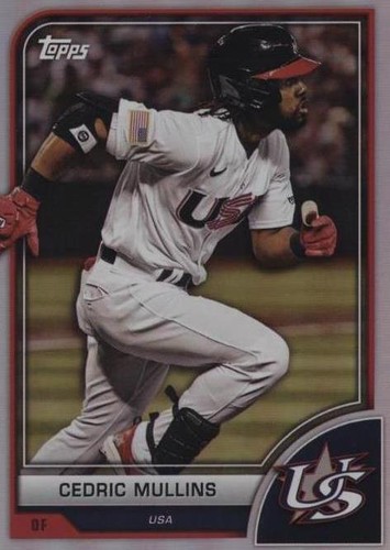 Topps 2023 WBC セドリック・マリンズ / ブックレット 1/7 Topps 2023 WBC セドリック・マリンズ / ブックレット 1/7