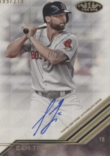 2018 Topps Tier One - Sam Travis #BA-STR