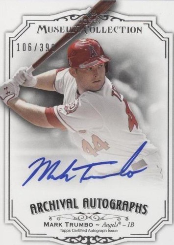 2012 Topps Museum Collection - Mark Trumbo #AA-MT