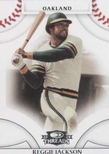 2008 Donruss Threads - Reggie Jackson #36