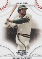 2008 Donruss Threads - Reggie Jackson #36