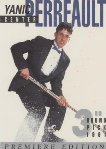 1991 Arena Draft Tuxedo Exclusive Premiere Edition - Yanic Perreault #31