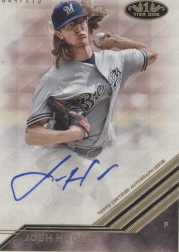 2018 Topps Tier One - Josh Hader #BA-JH