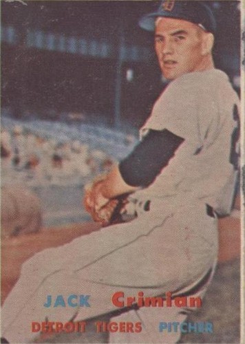 1957 Topps - Jack Crimian #297