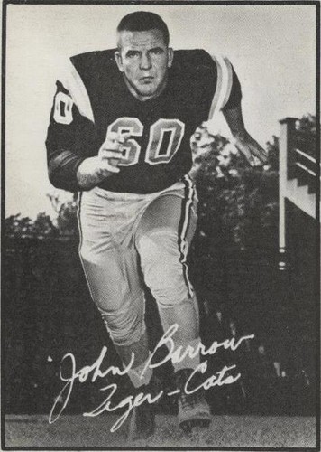 1961 Topps CFL John Barrow #44