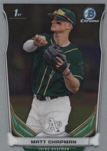 2014 Bowman Draft - Matt Chapman #CDP21