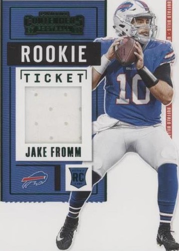 2020 Panini Contenders Jake Fromm #RTS-JFR