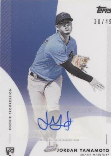 2020 Topps On Demand Rookie Progression - Jordan Yamamoto #35B-A