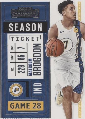 2020-21 Panini Contenders - Malcolm Brogdon #8