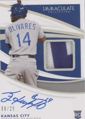 2021 Panini Immaculate Collection - Edward Olivares #IMA-EO