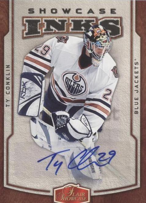 2006-07 Flair Showcase - Ty Conklin #I-TC