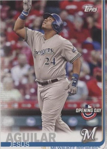 2019 Topps Opening Day - Jesus Aguilar #136