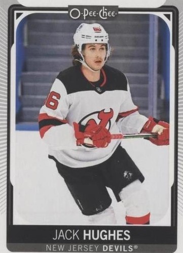 2021-22 O-Pee-Chee - Jack Hughes #492