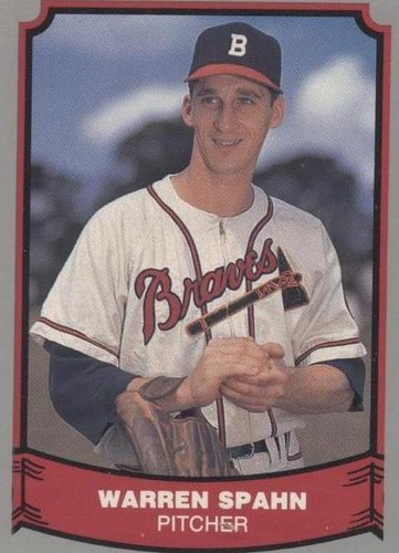 1988 Pacific Baseball Legends - Warren Spahn #109