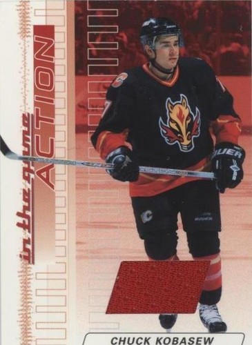 2003-04 In the Game Action - Chuck Kobasew #M-42