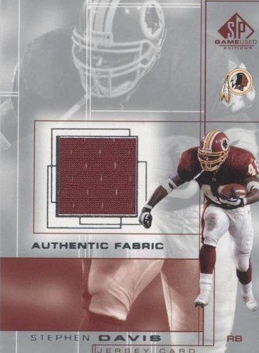 2001 SP Game Used Edition Stephen Davis #SD