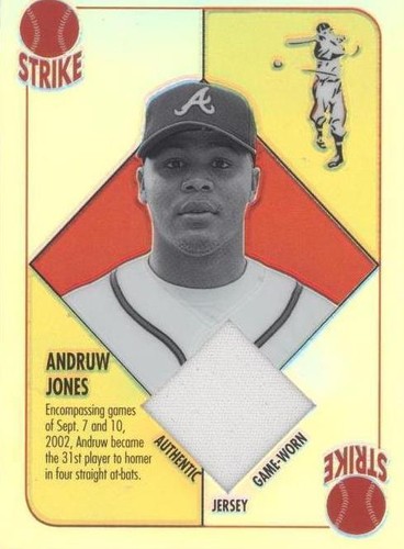2003 Topps Chrome - Andruw Jones #RBCR-AJ