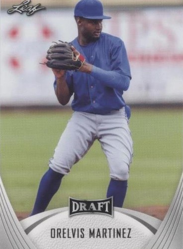 2021 Leaf Draft - Orelvis Martinez #14