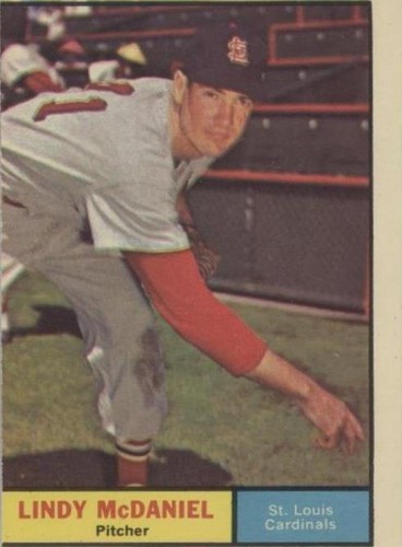 1961 Topps - Lindy McDaniel #266