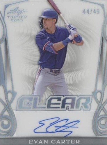 2023 Leaf Trinity - Evan Carter #CA-EC2