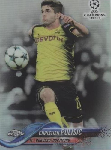 2017-18 Topps Chrome UCL Christian Pulisic #25