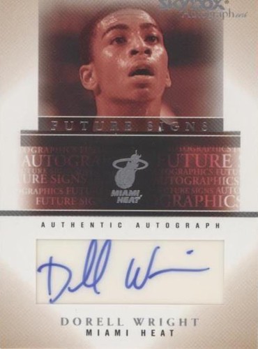 2004-05 Skybox Autographics - Dorell Wright #FSA-DW