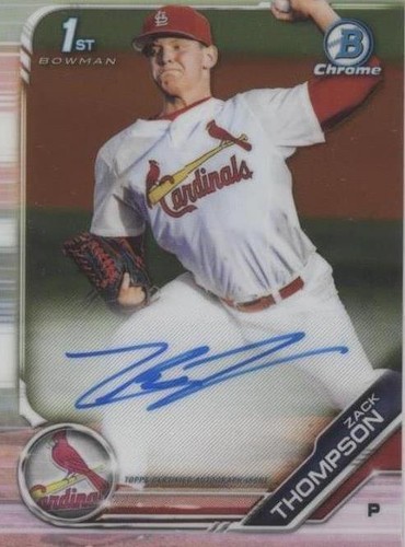 2019 Bowman Draft Zack Thompson 1st Bowman Card!! | eBay