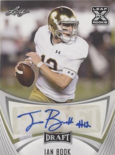 2021 Leaf Draft Ian Book #BA-IB1