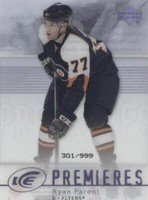 2007-08 Upper Deck Ice - Ryan Parent #152