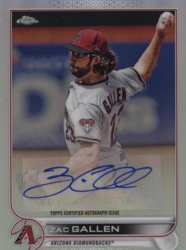 2022 Topps Chrome Update Series - Zac Gallen #AC-ZG