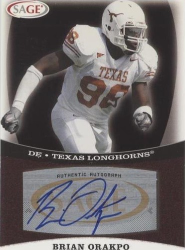 2009 SAGE Brian Orakpo #A40