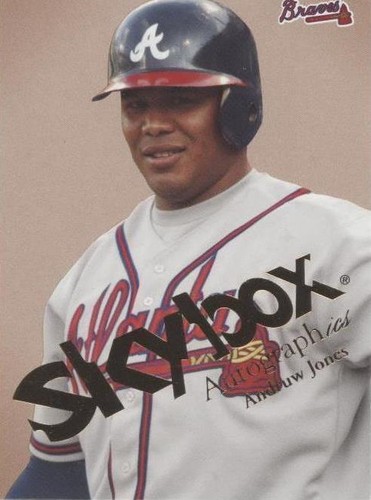 2004 Skybox Autographics - Andruw Jones #65