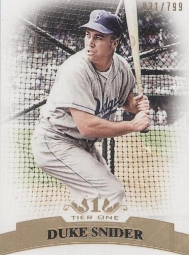 2011 Topps Tier One - Duke Snider #47
